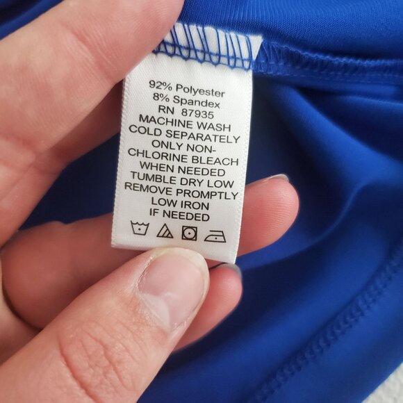 Susan Graver Womens Liquid Knit Long Sleeve Turtleneck Top Size L Ruching Detail - Picture 5 of 9